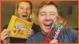 TRYING NEW HALLOWEEN CANDY 2016