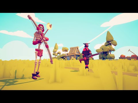Bluenderbuss & Skeleton Archer vs 2x EVERY UNIT - Totally Accurate Battle Simulator