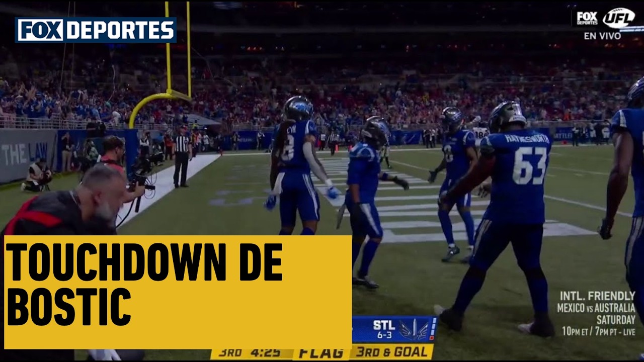 🔥🏈 TOUCHDOWN DE BOSTIC | Dallas Renegades 13-13 St. Louis Battlehawks | UFL 2026
