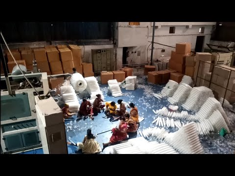 amazing Float Glass Production Process - glass manufacturing#factory #company #plastic #work #top