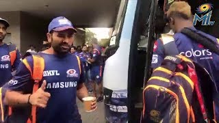 Captain Rohit Sharma & Team Leave for the Stadium - IPL 2019 Final | Mumbai Indians