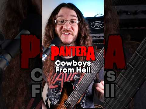 Pantera - Cowboys from Hell #guitar #metal