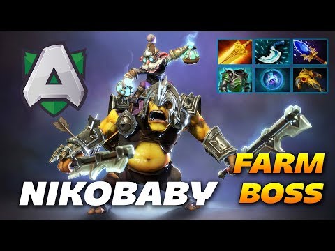 Nikobaby Alchemist - UNKILLABLE FARM MACHINE - Dota 2 Pro Gameplay