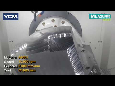 YCM | UV 650 High Performance 5-Axis Vertical Machining Center | Measuring News