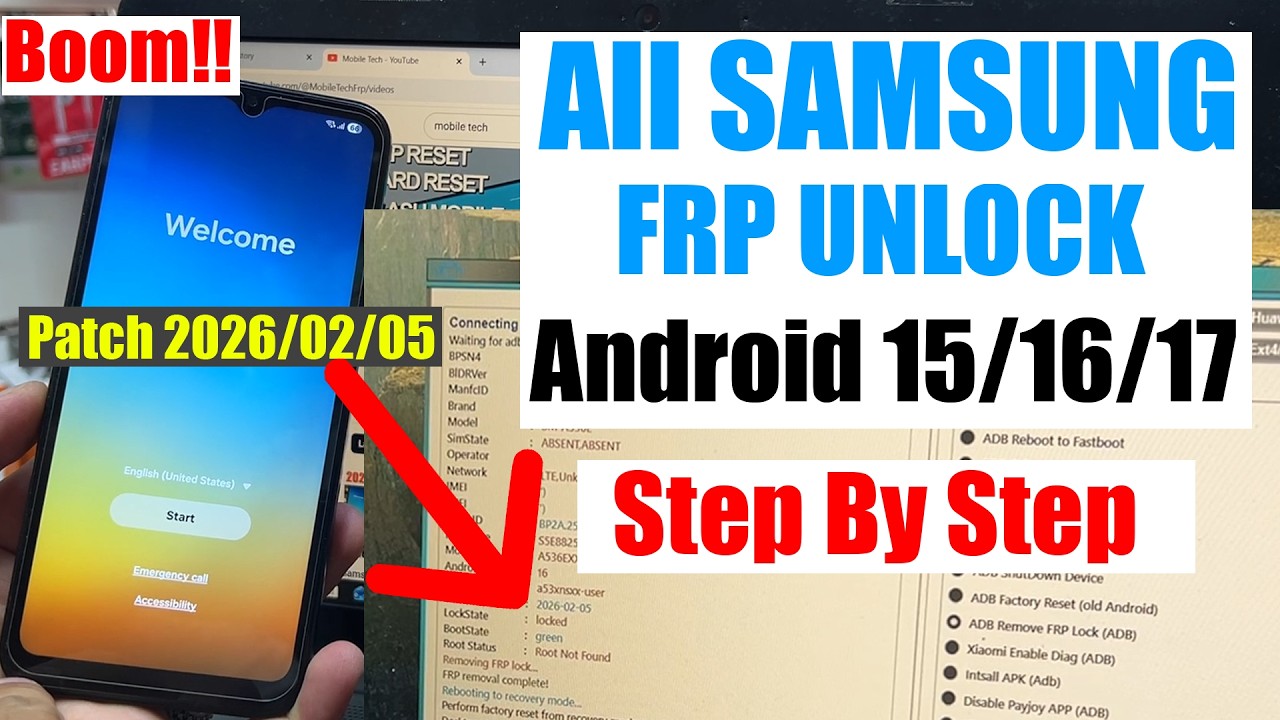 🔥 Samsung FRP GAME OVER 2026 🔥 Ultra Tool One Click Unlock Without Test Point | Android 15/16/17