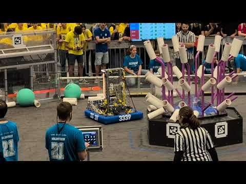 FRC BumbleB 3339 Clean Robot Video | 2025 Israeli Off-season Finals 2