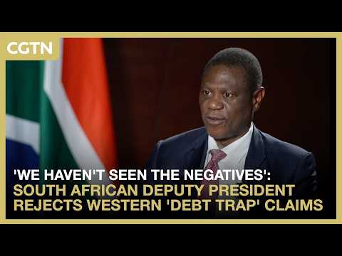 South African deputy president rejects 'debt trap' claims