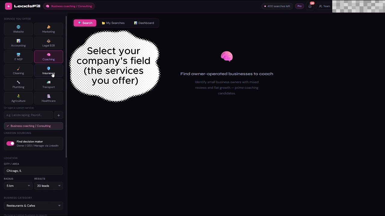LeadsFill Platform Tutorial — Watch Demo