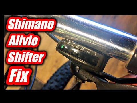 How To Fix A Shimano Alivio Shifter That Won't Shift