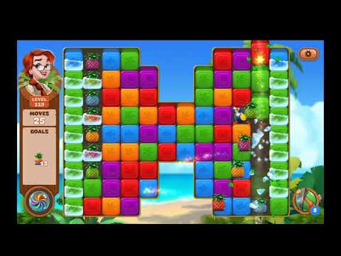 Lost Island Blast Adventure Level 119 NO BOOSTERS - A S GAMING