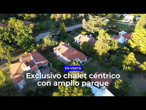 EN VENTA | VILLA GIARDINO - EXCLUSIVO CHALET CENTRICO CON AMPLIO PARQUE - INMOBILIARIA RUMI
