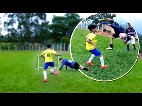 GIGANTE X NEYMARZINHO * O Grande confronto do futebol * Um foi humilhado