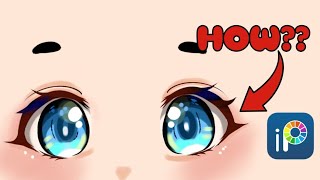 How to draw ANIME EYES (chibi) | easiest eye tutorial for YOU ! | IBIS PAINTX