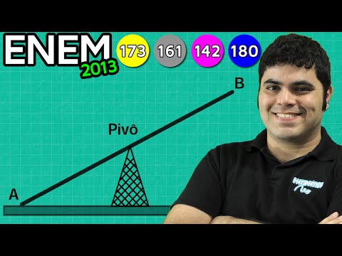 ENEM 2013 Math #45 - Orthogonal Projection of the Seesaw (with a trick)