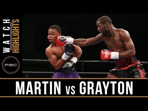 Martin vs Grayson HIGHLIGHTS: August 23, 2016 - PBC on FS1
