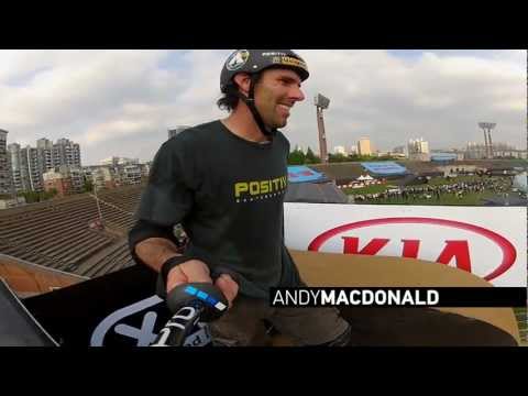 GoPro HD: Andy Mac Mega Ramp - X Games Asia 2012