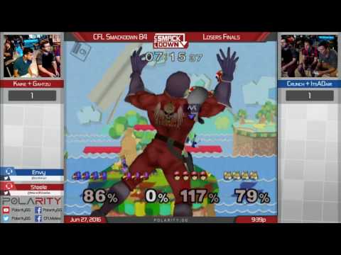 CFL Smackdown 84 Melee Doubles - Gahtzu + Kaike vs Crunch + ItsADair