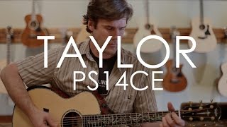 Video thumbnail for Taylor PS14ce by Shoreline Music