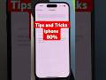 Two Tips to Keep iPhone Battery health at 100% #trending #tips iPhone Battery Health