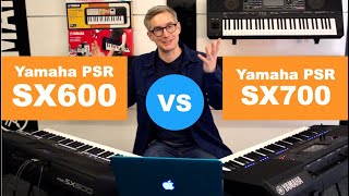 Video thumbnail for Yamaha PSR-SX600 vs PSR-SX700 | What are the differences? by ePianos.co.uk