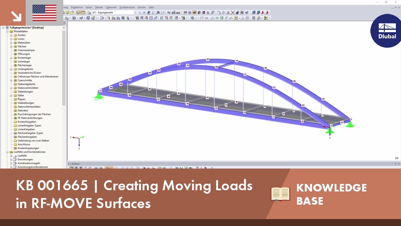 KB 001665 | Creating Moving Loads in RF-MOVE Surfaces