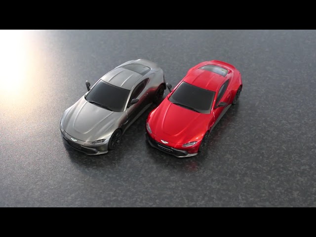 Vídeo relacionado con CMJ RC Cars Coche de Control Remoto con Licencia Oficial Aston Martin Vantage de 1:24 Escala roja