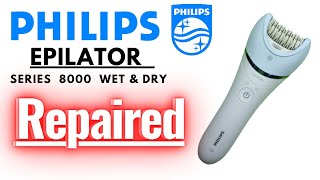 Philips Epilator 8000 Hair Removal  Repair .Philips Epilator not rotating . Philips epilator repair.