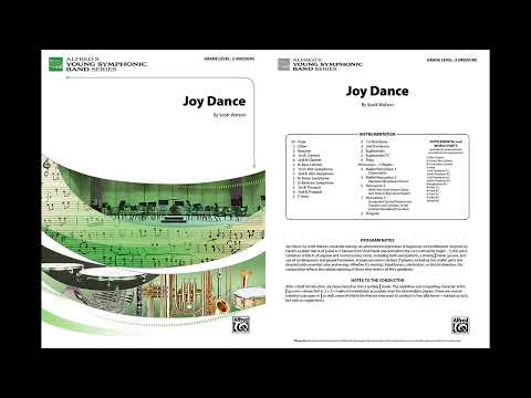 Joy Dance, by Scott Watson – Score & Sound