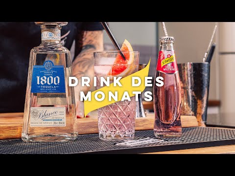 Schweppes Drink des Monats Oktober - Tequila Wild Berry