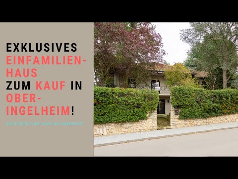 🏡  Exklusives Einfamilienhaus auf 1387m² Grundstück zum Kauf in Ober-Ingelheim 🏡