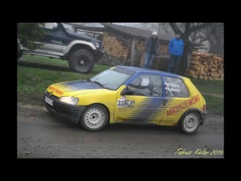 Marcin Opora / Damian Mastyj - Peugeot 106 - OS Korczyna - 4 Rajd Krosnieński Krosno 10-04-2016