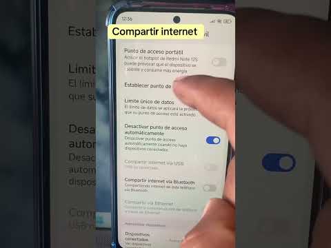 Sharing internet 🛜 from your #Redmi cell phone 😄👍🏼 is usually very useful #hyperos #android