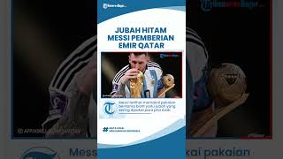 Jubah yang Dipakai Lionel Messi saat Mengangkat Trofi Piala Dunia 2022 Ternyata Pemberian Emir Qatar