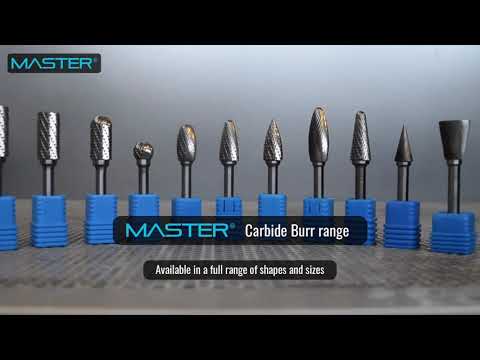 Master Carbide Burr Range