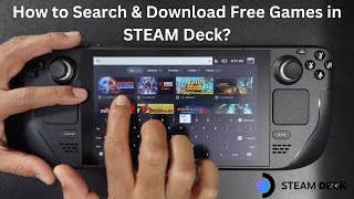 How to Search & Download Free Games in STEAM Deck