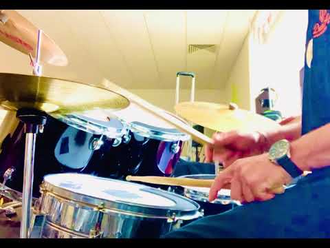FUNKY DRUM BEAT cross sticking improvisation - in-tuition
