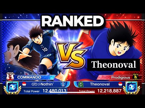 RANKED! VS Theonoval! MATCH FULL OF RNG! CAPTAIN TSUBASA DREAM TEAM 8th ANNIVERSARY
