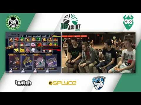 DGFall 16 - DaLung + FrozenLight Vs. Dr. Dead + Däumling - Losers Semis - Melee Doubles