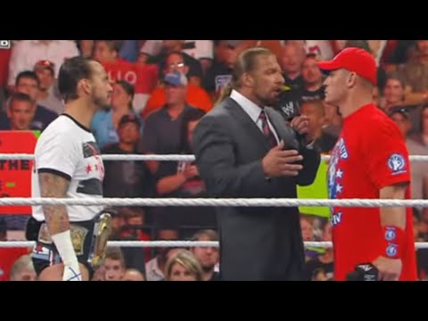 Triple H announces Undisputed WWE Champion will be crowned at SummerSlam: Raw, Aug. 1, 2011