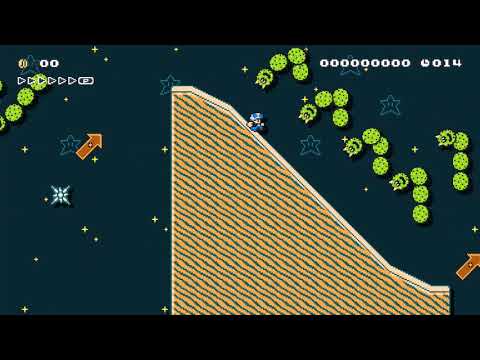 Slopes & Switches & Pokeys OhMy! by ₸ⵠ₸Ξ - Super Mario Maker 2 - No Commentary 1cb 022020