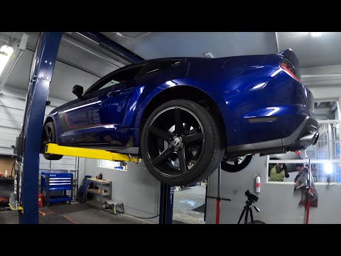 S550 Mustang Steeda Rear IRS Subframe Braces Install