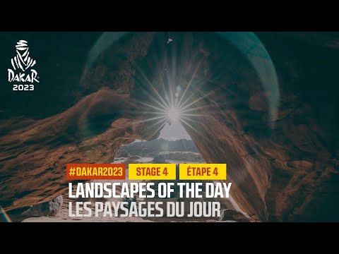 Landscapes of the Stage 4  - #Dakar2023