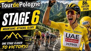 TOUR DE POLOGNE 2026 STAGE 6 LIVE
