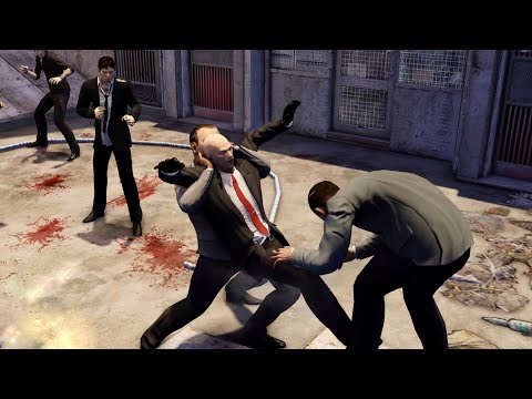 Sleeping Dogs | Agent 47 Destroys Martial Arts Club @ Central