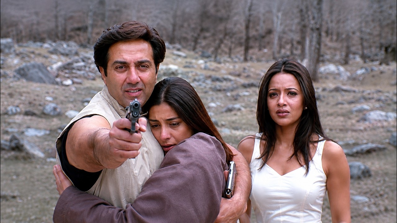 Mujhse Pyaar Ka Natak Karke Mujhe Dhoka Diya | Sunny Deol, Tabu, Reema | Climax Scene