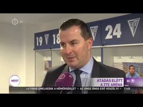 Átadás előtt a ZTE Aréna - M1 Ma délelőtt 2016-12-09