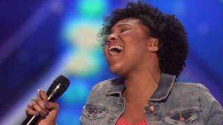 Jayna Brown  14 Year Old Slays With Her Cover of  Summertime    America&#39;s Got Talent 2016 Auditions