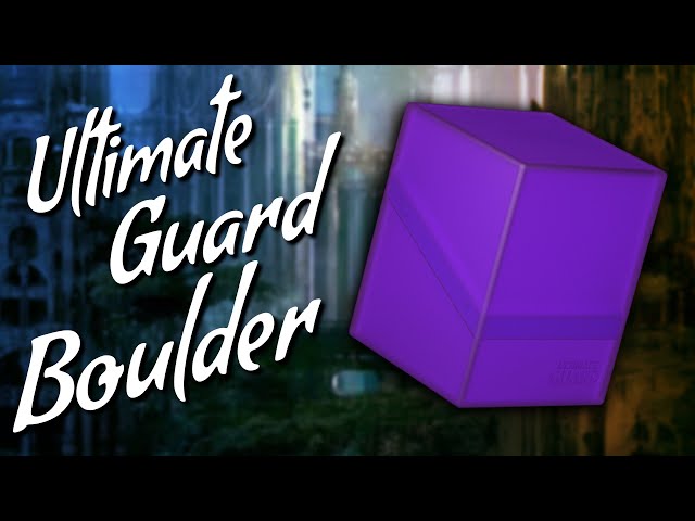 Vídeo relacionado con Ultimate Guard Boulder Deck Case - Caja para 80 Cartas, tamaño estándar, Color Amatista