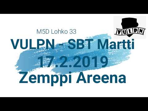Maalikooste: VULPN -  SBT Martti (17.2.2019)