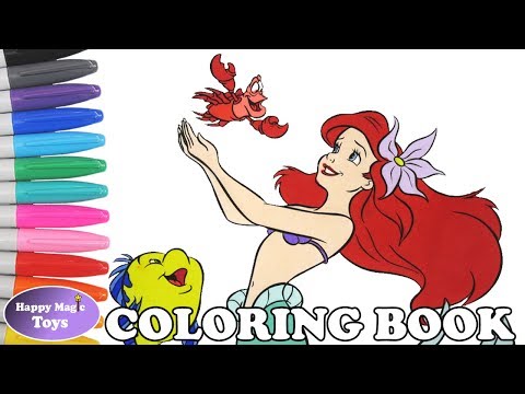 Free Ariel Coloring Page